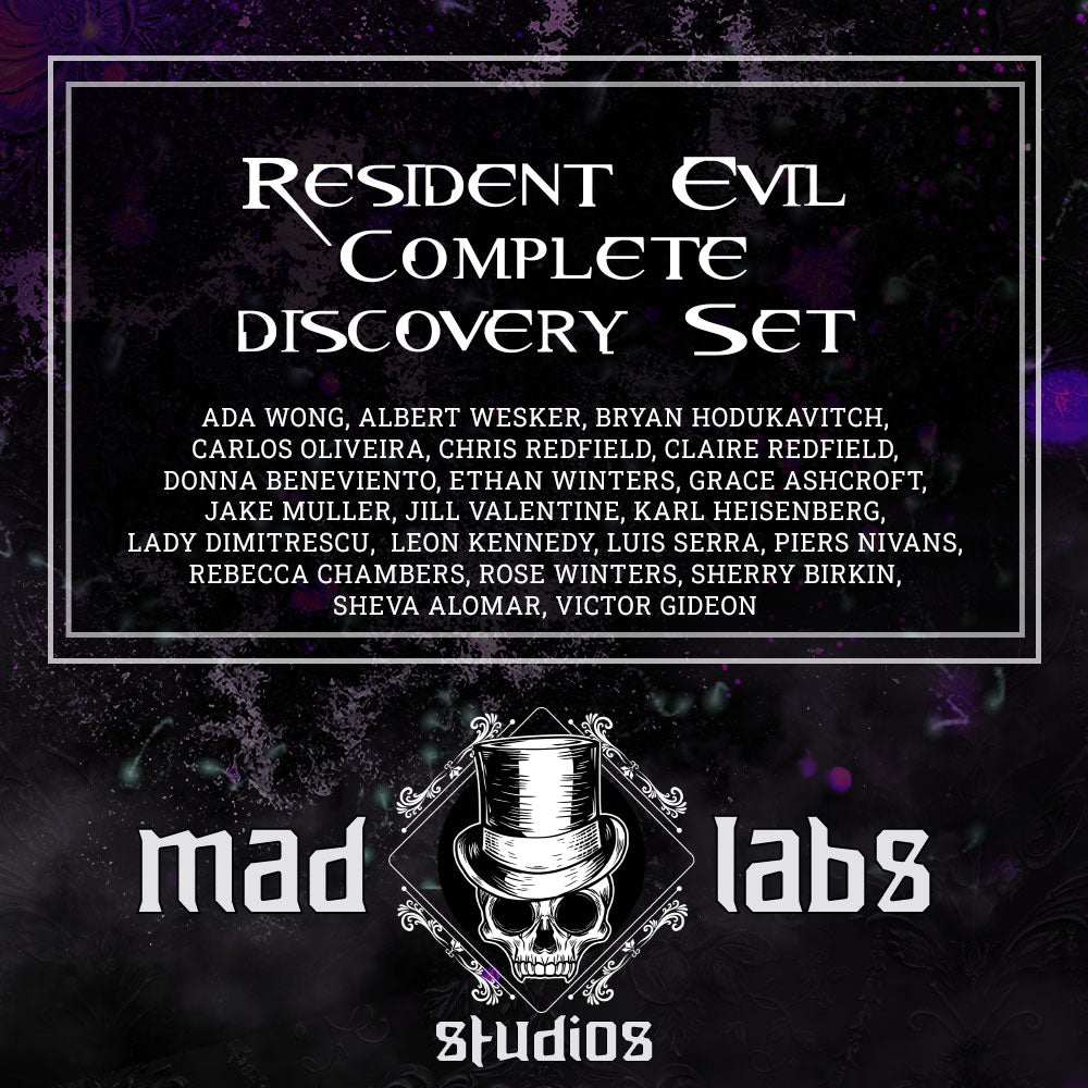 RESIDENT EVIL COMPLETE DISCOVERY SET